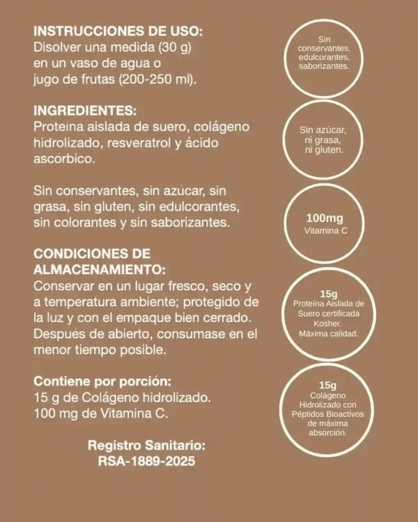 MOLKAGÉN - S  CON COLÁGENO HIDROLIZADO Y VITAMINA C - SABOR NATURAL. 600g - HINCARA.