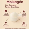 MOLKAGÉN CON COLÁGENO HIDROLIZADO, RESVERATROL Y VITAMINA C - SABOR NATURAL.  600g - HINCARA.